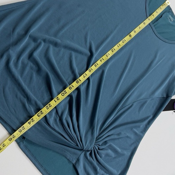 A.N.A•Teal Blue/Green•TankTop•KnotTie in front• Size Lg• Pre-loved• EUC - Picture 7 of 7